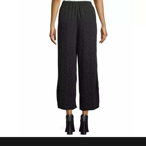 SOLD ON EBAY Eileen Fisher Morse Code Wide Leg Pants NWT - Picture 3 of 16